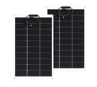 Pack 2 Paneles Solares Flexibles Monocristalinos PERC de 150W 12v Eastech Solar