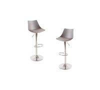Pack 2 taburetes nery - gris claro