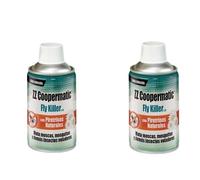 PACK 2 UNIDADES ZZ Coopermatic Fly Killer 250ml - Zelnova. Insecticida eficaz contra moscas, mosquitos y demas insectos voladores. Con piretrinas naturales. Larga duracion.