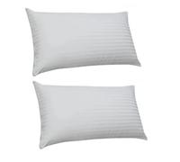 Pack 2 y 3 Funda Almohada 100% algodón, Blanca, Hipoalergénica, Suave, Cremallera, Natural, Fabricada en España, Confortable, Resistente al Uso, Facilita la Transpiración