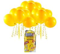 PACK 24 GLOBOS - Globos de fiesta autosellantes - Color AMARILLO - Ideal cumpleaños - Balloons - COLOR BABY