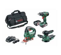 Pack 3 Herramientas Taladro-atornillador Inalámbrico 18v Bosch