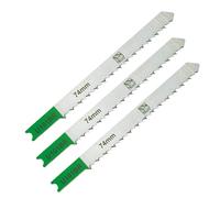 Pack 3 hojas sierra de calar en u madera reverso universal fit
