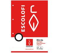 Pack 3 recambios din a4 100 hojas 70 gramos 4 taladros rayado montesso