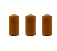 Pack 3 unidad Vela Bloque Perfum.120 x 57mm, Canela(PLUS HOME)