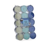 pack 30 unid. velas con aroma algodon 3,7cm magic lights