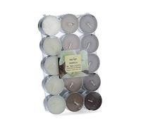 pack 30 unid. velas con aroma vainilla 3,7cm magic lights