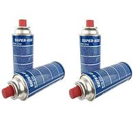 PACK 4 CARTUCHOS GAS CAMPING 250