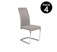 Pack 4 sillas de comedor San Gray marengo san