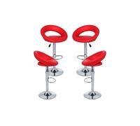 Pack 4 taburetes onis - rojo