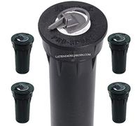 Pack 5 Aspersor de Riego Hunter Pro Spray-02, Altura de Elevación 5 cm - Difusor de Riego PROS-02 - Riego de Jardin - No incluye Tobera