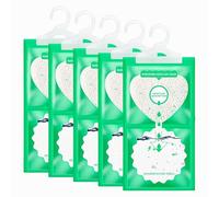 Pack 5 Bolsas Antihumedad con Percha | Absorbe Humedad y Previene Moho | Deshumidificador para Armarios, Ropa y Espacios Cerrados - KAI KOA