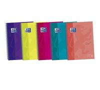 Pack 5 Cuadernos Oxford ebook A4 120 Hojas Multicolor