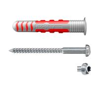 PACK 50 TACOS IMPERMEABILIZANTE + TORNILLO DUOSEAL Ø6x38mm S A2 557727 FISCHER