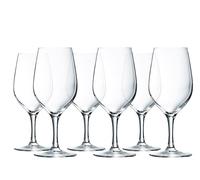 Pack 6 Copas Para Vino Evidence De Vetro Sonoro Transparente Cl 35