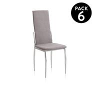 Pack 6 sillas de comedor Sakura Gray marengo sakura