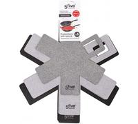 Pack 6ud fieltro protector base de sartenes