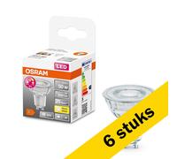 Pack: 6X Osram GlowDim bombilla LED GU10 regulable 1800-2700K de 4,5W (50W)