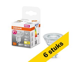 Pack: 6X Osram GlowDim bombilla LED GU10 regulable 1800-2700K de 4,5W (50W)