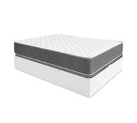 Pack ahorro matrimonio canapé abatible nest con colchón viscoelástico y muelles aurea 135 x 190 cm