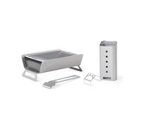 Pack Barbacoa de sobremesa CALIU + Chimenea de encendido. Todo lo que necesita para disfrutar de una barbacoa en su terraza.