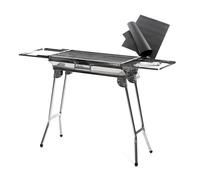 Pack barbacoa plegable de acero inoxidable para carbón y esterilla para horno y barbacoa innovagoods