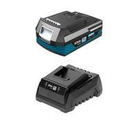 PACK BATERÍA LI-ION 20 V 2.0 Ah (08770) + CARGADOR 20 V 60 W (08772), Koma Tools - Envío desde España 24/48H -