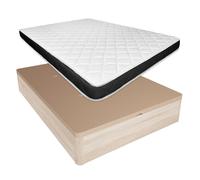 Pack Canapé Abatible con Colchón Viscoelástico Fresh, 13cm de grosor - Duérmete Online Cambria 90x190cm