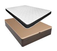 Pack Canapé Abatible con Colchón Viscoelástico Fresh, 13cm de grosor - Duérmete Online Wenge 135x190cm