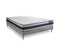Pack Colchón Actiflex Ergo 180x200cm + Somier, Muelles Ensacados Y Espuma Viscoelástica, 3 Zonas De Confort