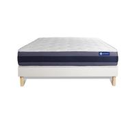 Pack Colchón Actiflex Morpho 140x200cm + Somier Multiláminas, Muelles Ensacados Y Espuma Viscoelástica, 3 Zonas De Confort