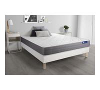 Pack colchón Actilatex dream 120x200cm + Somier multiláminas, Látex y espuma viscoelástica, 5 zonas de confort White 120x200cm