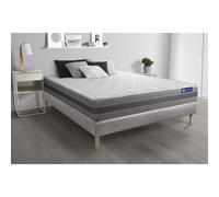 Pack colchón Actilatex relax 120x220cm + Somier, Látex y espuma viscoelástica, 5 zonas de confort Grey 120 x 220