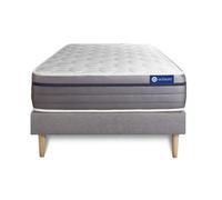 Pack Colchón Actilatex Zen 80x190cm + Somier, Látex Y Espuma Viscoelástica, 7 Zonas De Confort
