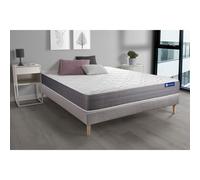 Pack colchón Actimemo dream 120x195cm + Somier, espuma viscoelástica, 5 zonas de confort Grey 120 x 195