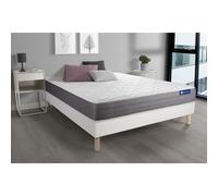 Pack colchón Actimemo dream 120x220cm + Somier multiláminas, espuma viscoelástica, 5 zonas de confort White 120 x 220