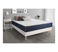 Pack colchón Actimemo sleep 120x195cm + Somier multiláminas, espuma viscoelástica, 5 zonas de confort White