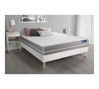 Pack colchón Actimemo touch 120x200cm + Somier multiláminas, espuma viscoelástica, 3 zonas de confort White 120x200cm