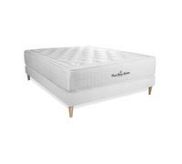 Pack colchón buckingham 135x190cm + somier multiláminas, espuma viscoelástica, 7 zonas de confort