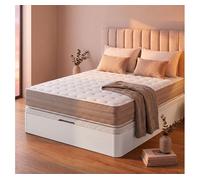 Pack colchón pocket duo con canapé bosco blanco 135x190cm