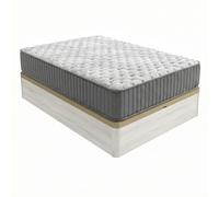 Pack Colchón Viscoelástico Goa + Canapé Madera Abatible - Montaje Incluido Polar gray 135 x 190 cm