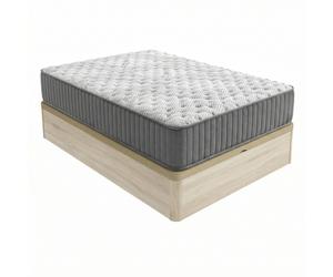 Pack Colchón Viscoelástico Noa Spring + Canapé Madera Abatible | Montaje Incluido Cambria 105 x 190 cm