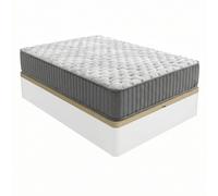 Pack Colchón Viscoelástico Noa Spring + Canapé Madera Abatible | Montaje Incluido White 135 x 190 cm