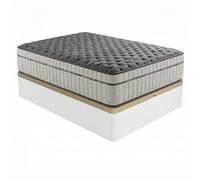 Pack Colchón Viscoelástico Sophia + Canapé Madera Abatible - Montaje Incluido - Somnia Descanso White 90 x 190 cm