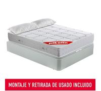 Pack Colchón Y Canapé 150x200 Pikolin Wow Blanco Montaje Incluido