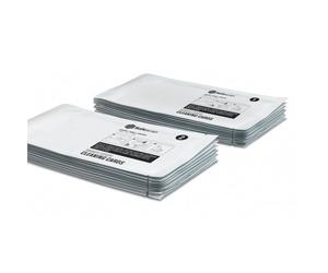 Pack con 15 tarjetas limpiadoras para contadoras de billetes safescan