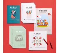 pack de 11 cuadernos rubio educacion infantil (+5 años)