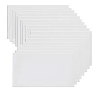 Pack de 1 lienzos 60 x 90 cm de 100% algodón apto para óleo, acrílico y mixto, pre-estirado, color BLANCO. Libre de ácido.