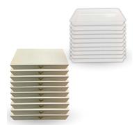 PACK DE 10 - Cajas de Madera y Moldes de Plástico para elaboración de Turrones en casa PA
