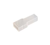 Pack de 10 uds funda terminal poliamida faston 2.8 mm electro dh color